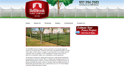 Desktop Screenshot of bellbrookfence.com